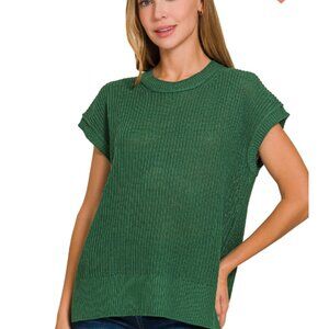 ✨NWT Zenana Oversized Crew Neck Sweater